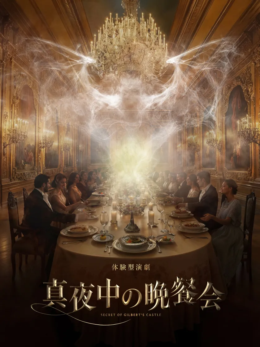 真夜中の晩餐会 Secret of Gilbert's Castle キービジュアル