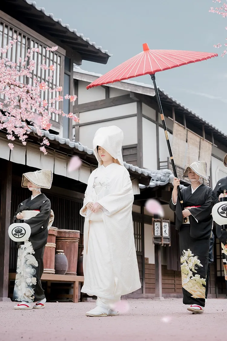360°リアルタイムドラマ『花嫁道中 桜の宴』 キービジュアル